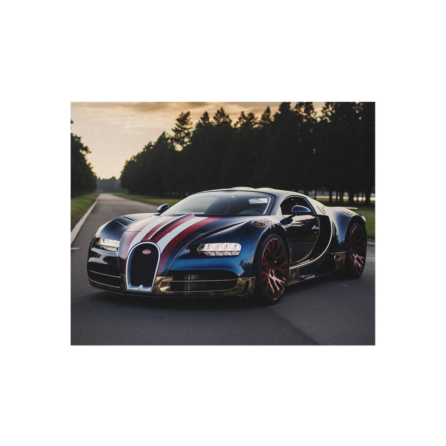 Outdoor Rug  Bugatti Flag American 1