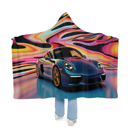 Snuggle Hooded Blanket Porsche Water Fusion 2