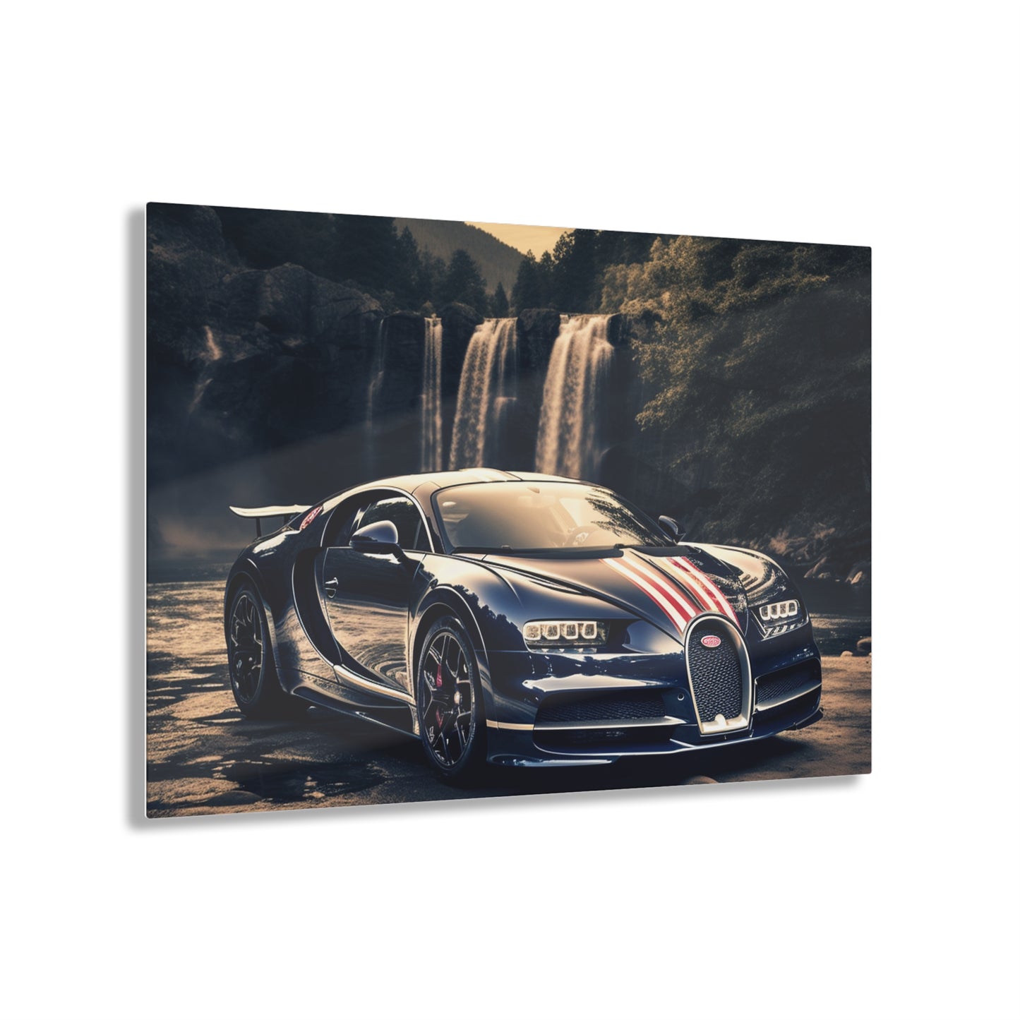 Acrylic Prints Bugatti Waterfall 2