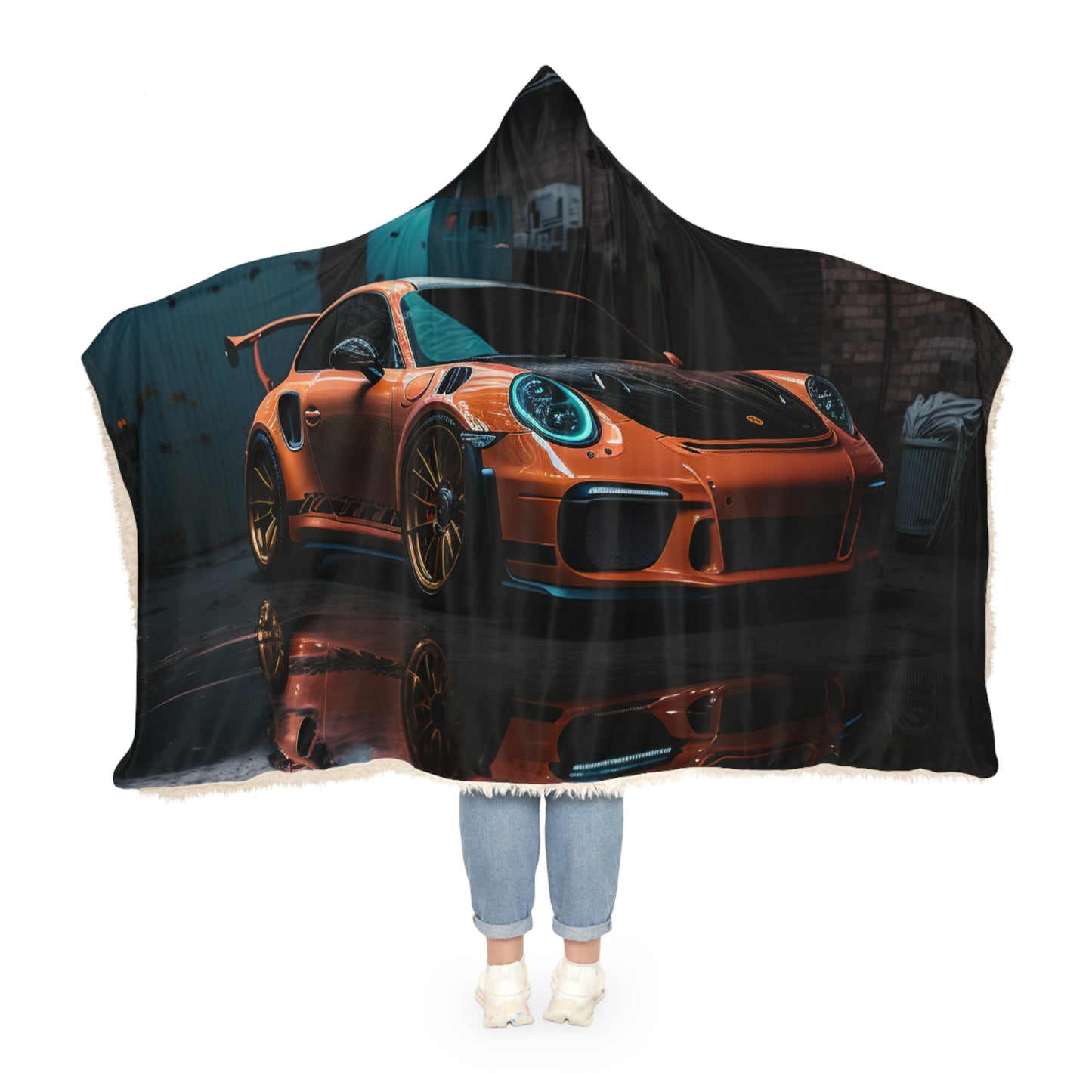 Snuggle Hooded Blanket Porsche Color 1