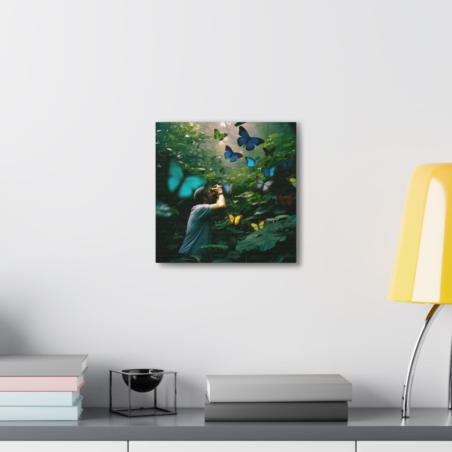 Canvas Gallery Wraps Jungle Butterfly 1