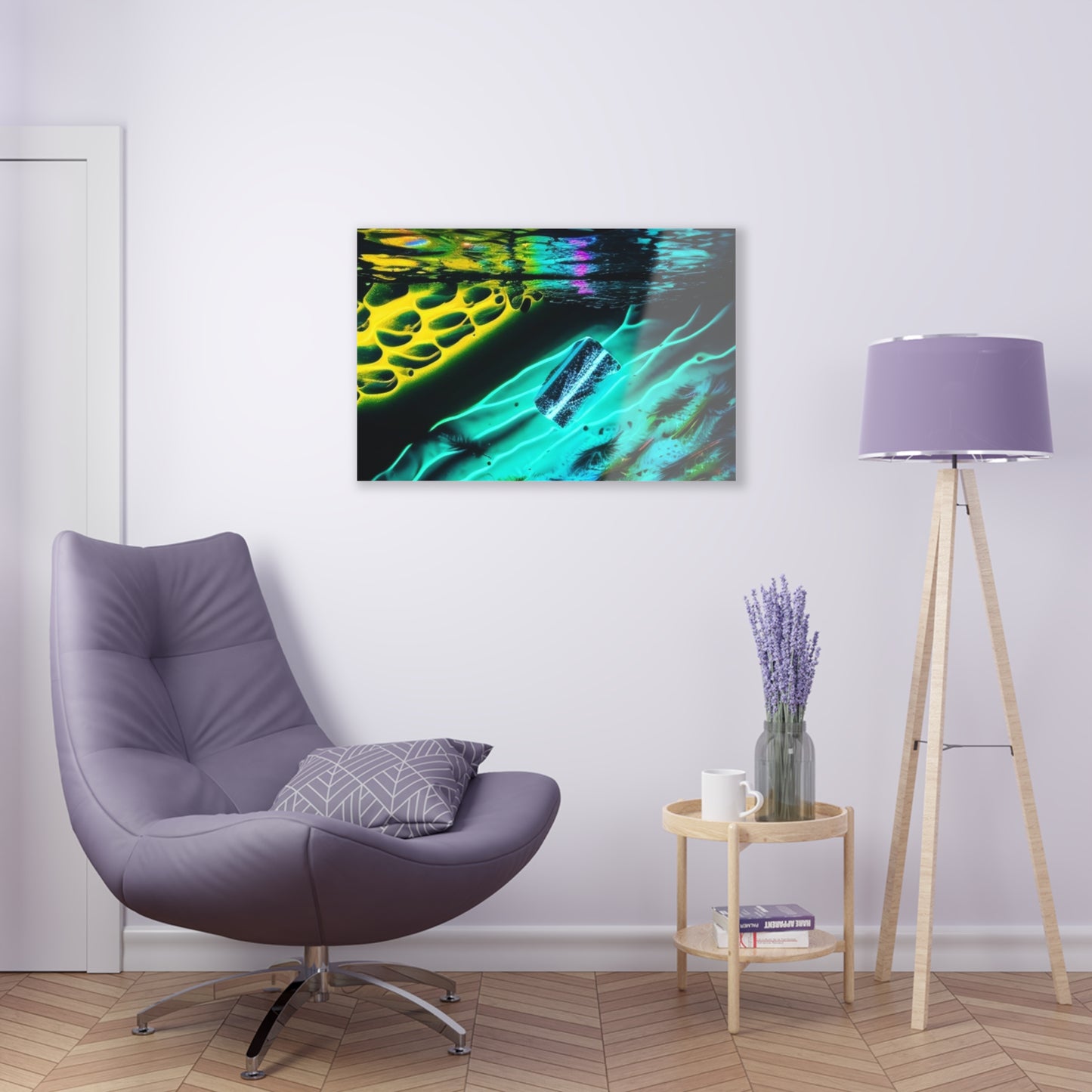 Acrylic Prints Florescent Glow 2