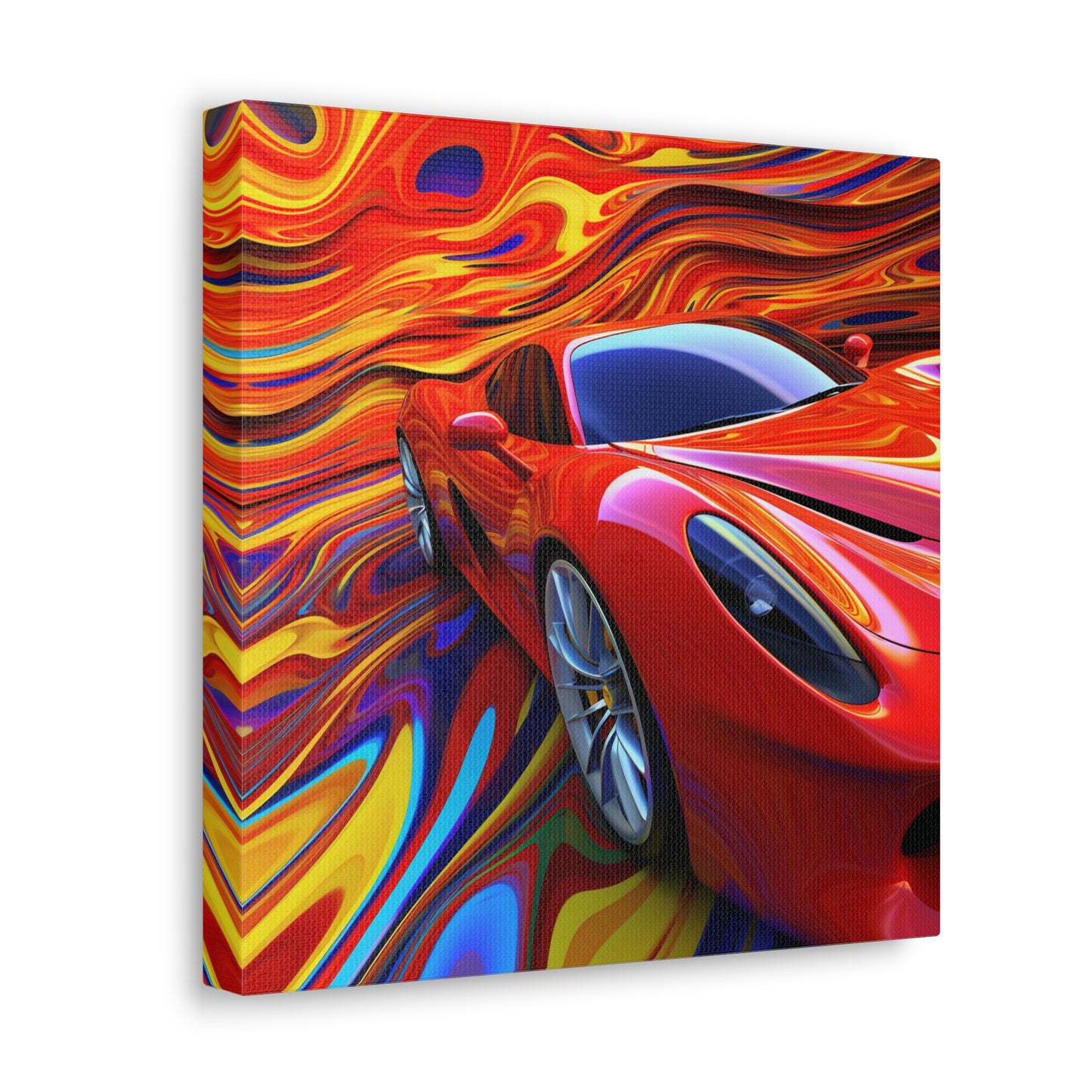 Canvas Gallery Wraps Ferrari Water Fusion 4