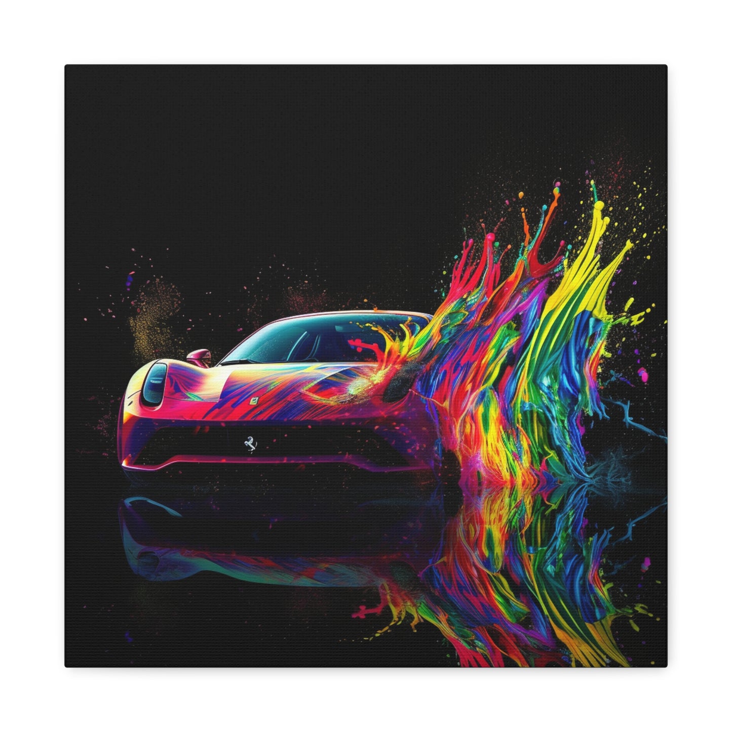 Canvas Gallery Wraps Ferrari Fusion Water 3