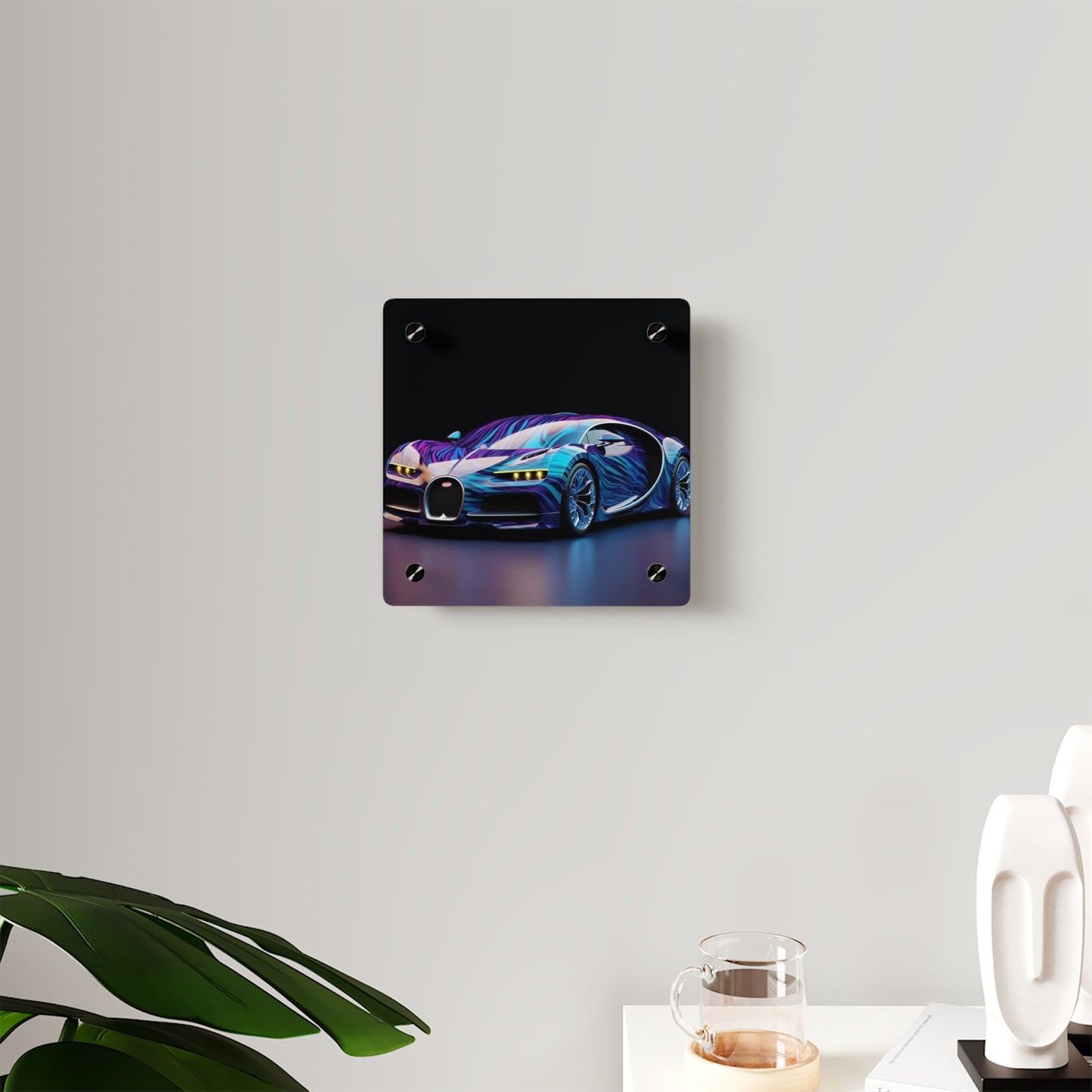 Acrylic Wall Art Panels Bugatti Abstract Flair 3