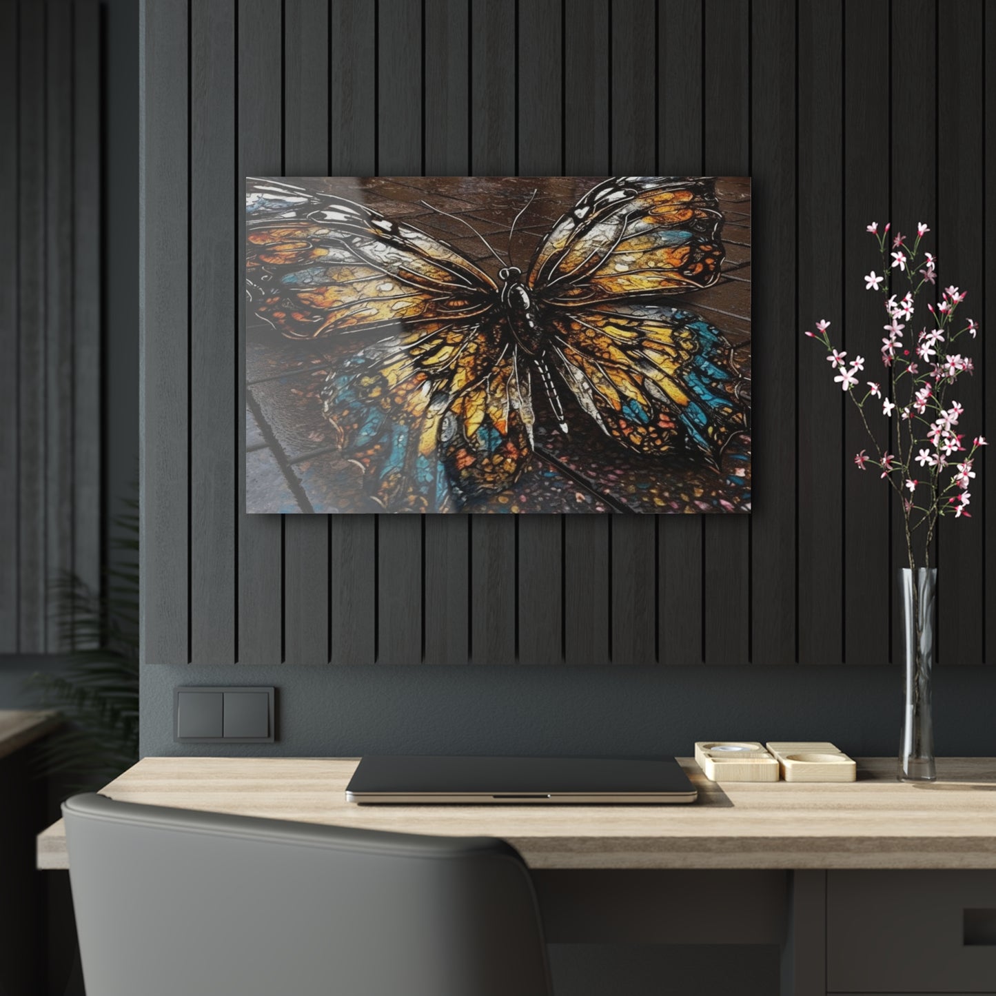 Acrylic Prints Water Butterfly Street 1