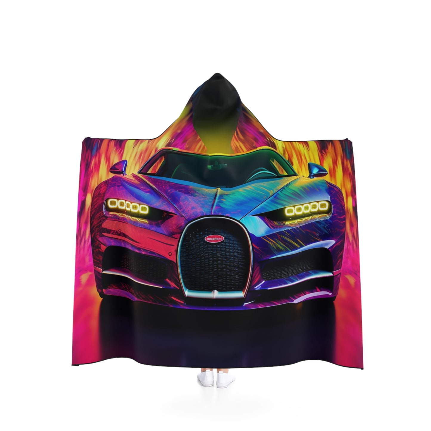 Hooded Blanket Florescent Bugatti Flair 3