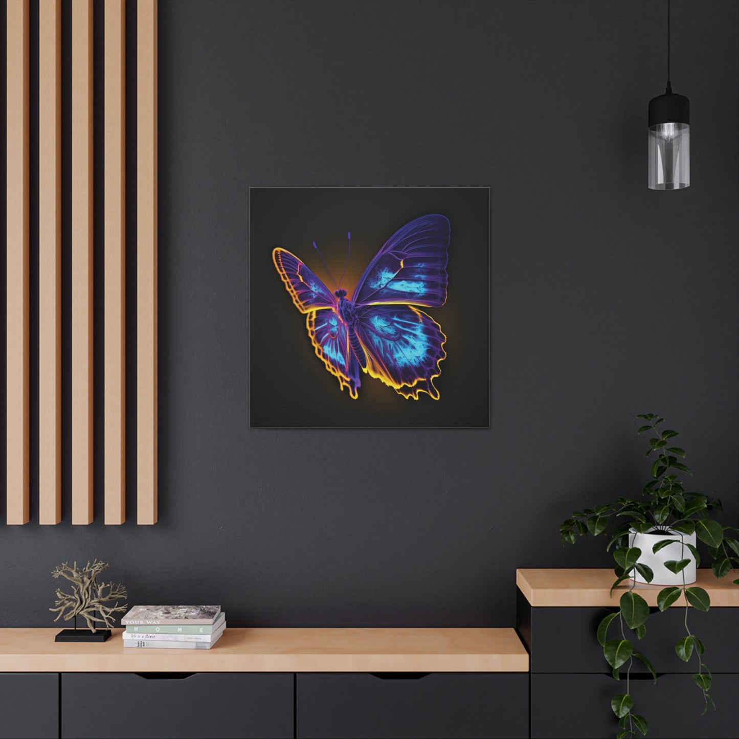 Canvas Gallery Wraps Thermal Butterfly 4