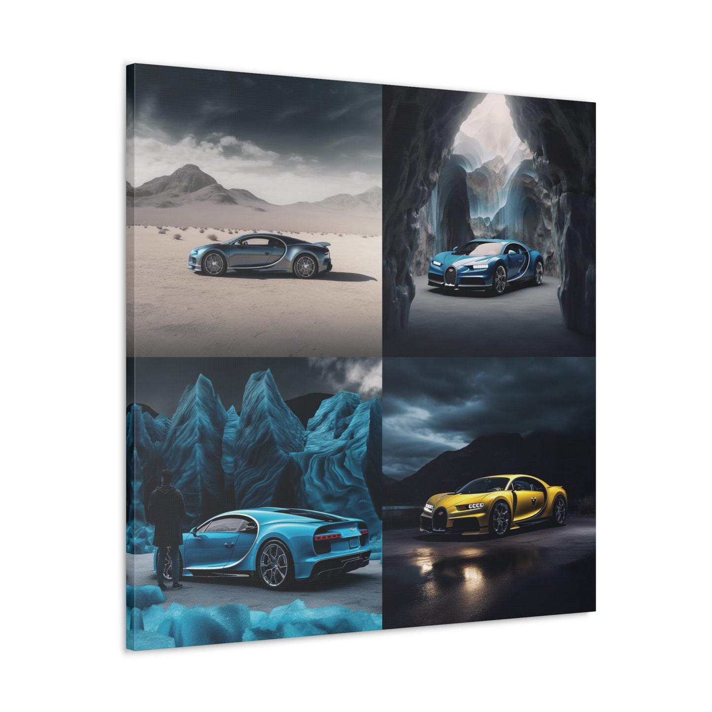 Canvas Gallery Wraps Bugatti Real Look 5