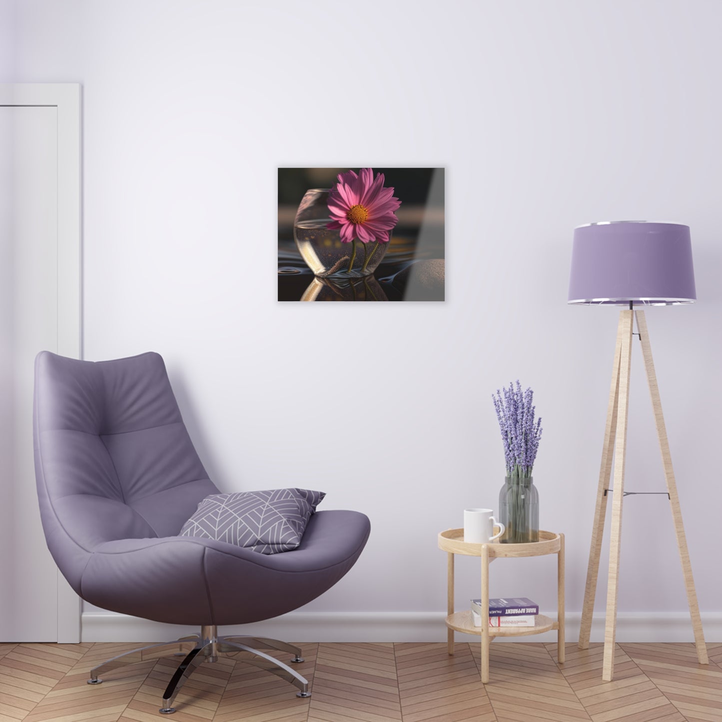 Acrylic Prints Pink Daisy 4