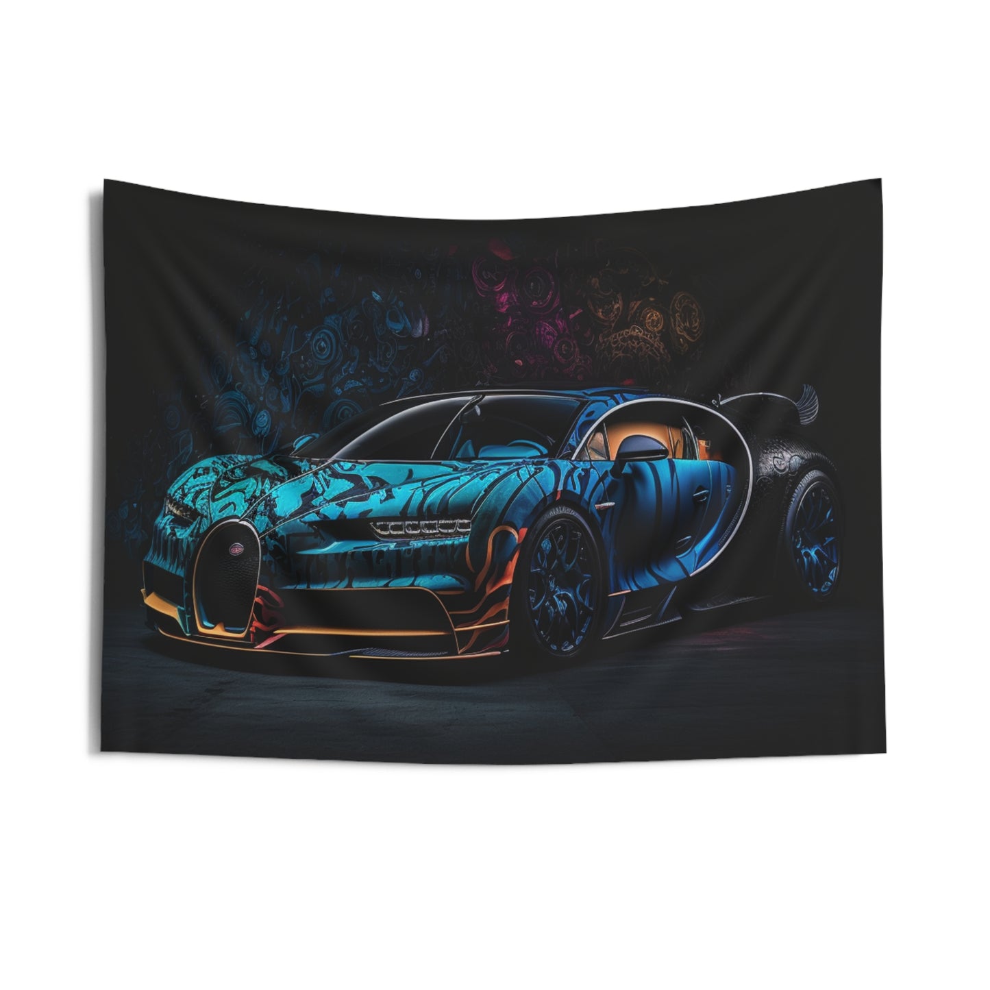 Indoor Wall Tapestries Bugatti Blue 3