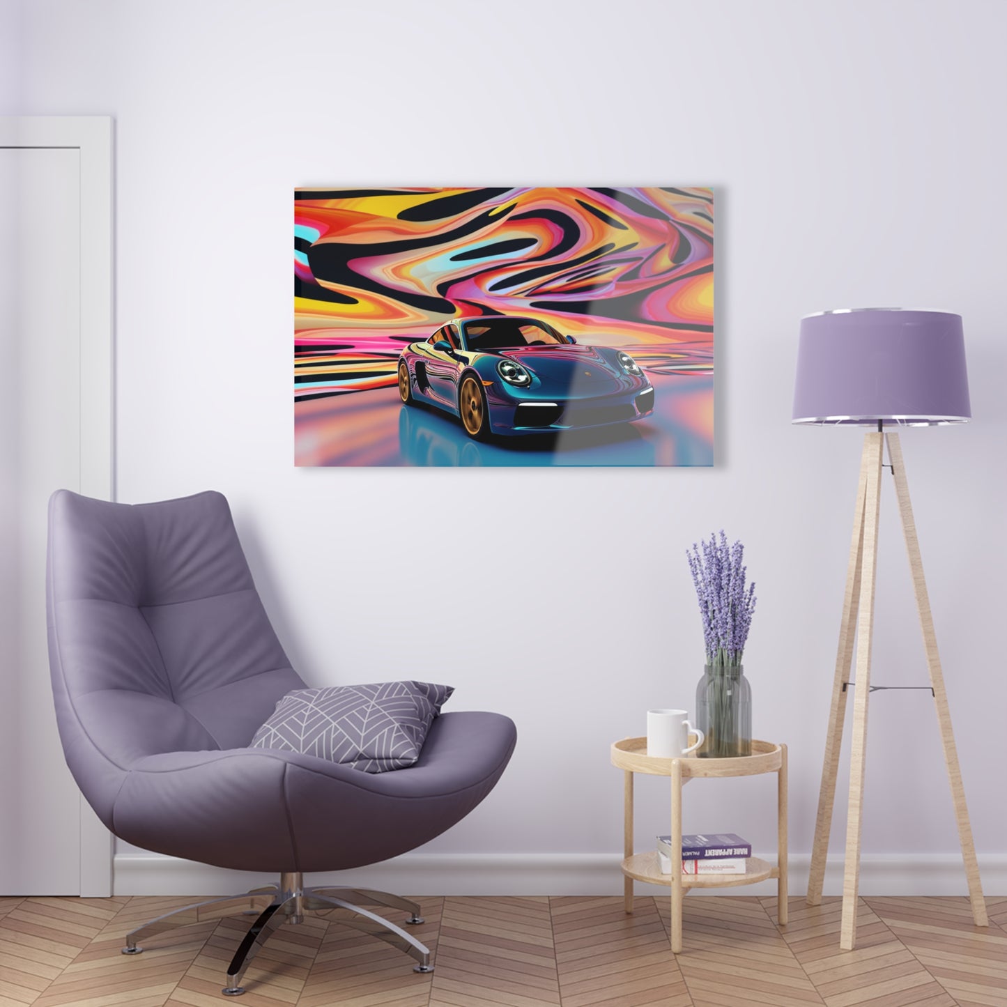 Acrylic Prints Porsche Water Fusion 2