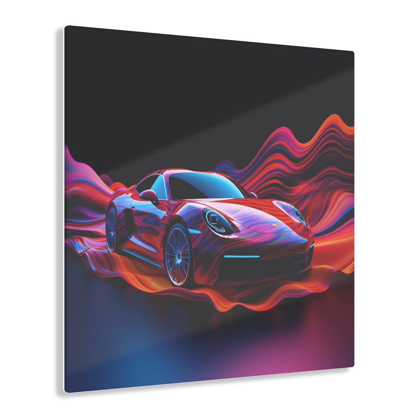 Acrylic Prints Porsche Water Fusion 4