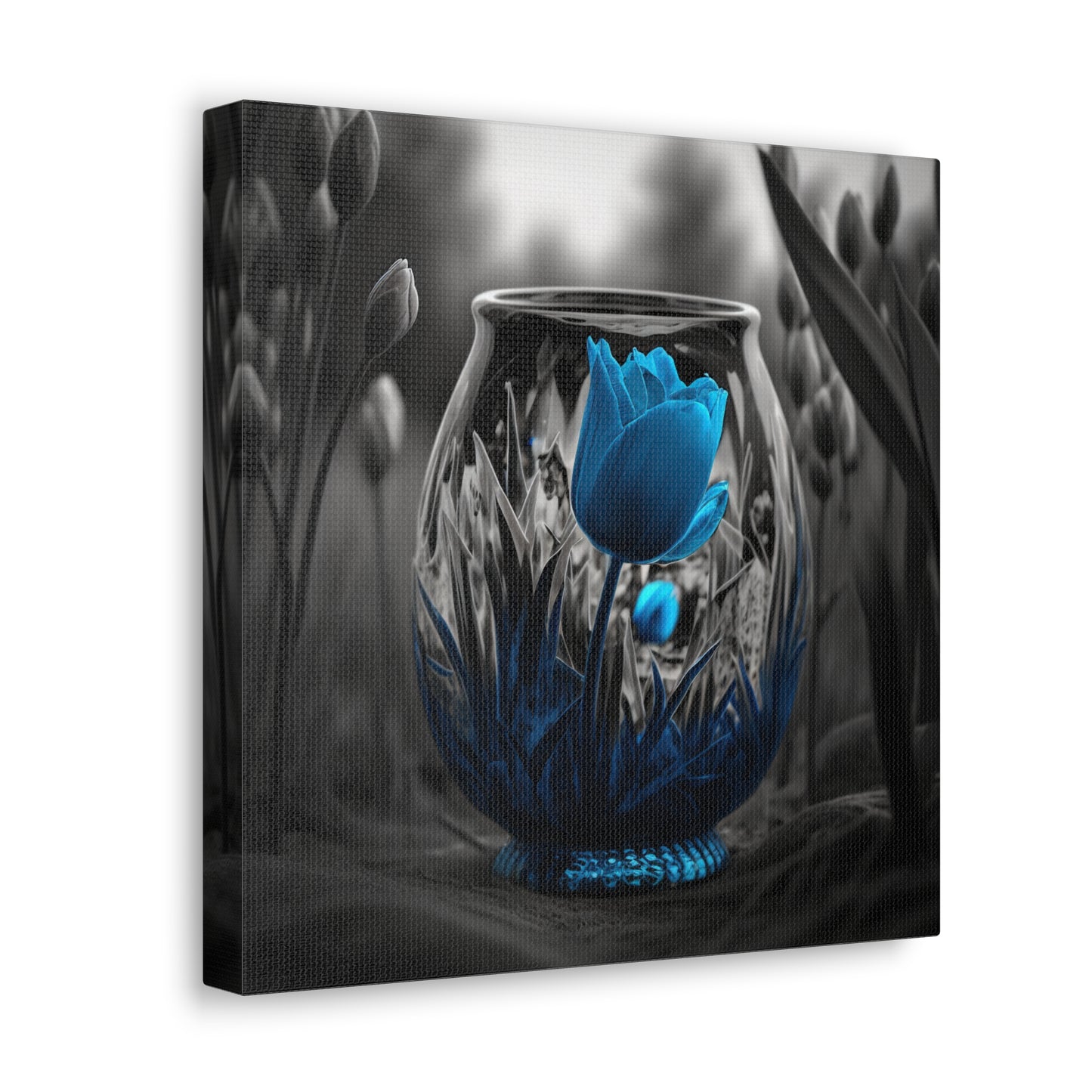 Canvas Gallery Wraps Tulip Blue 6