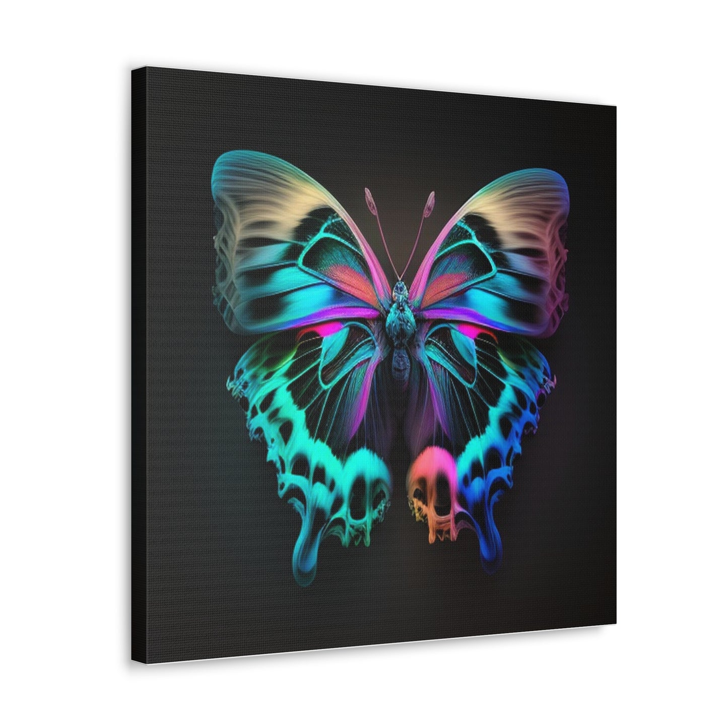 Canvas Gallery Wraps Neon Butterfly Fusion 2