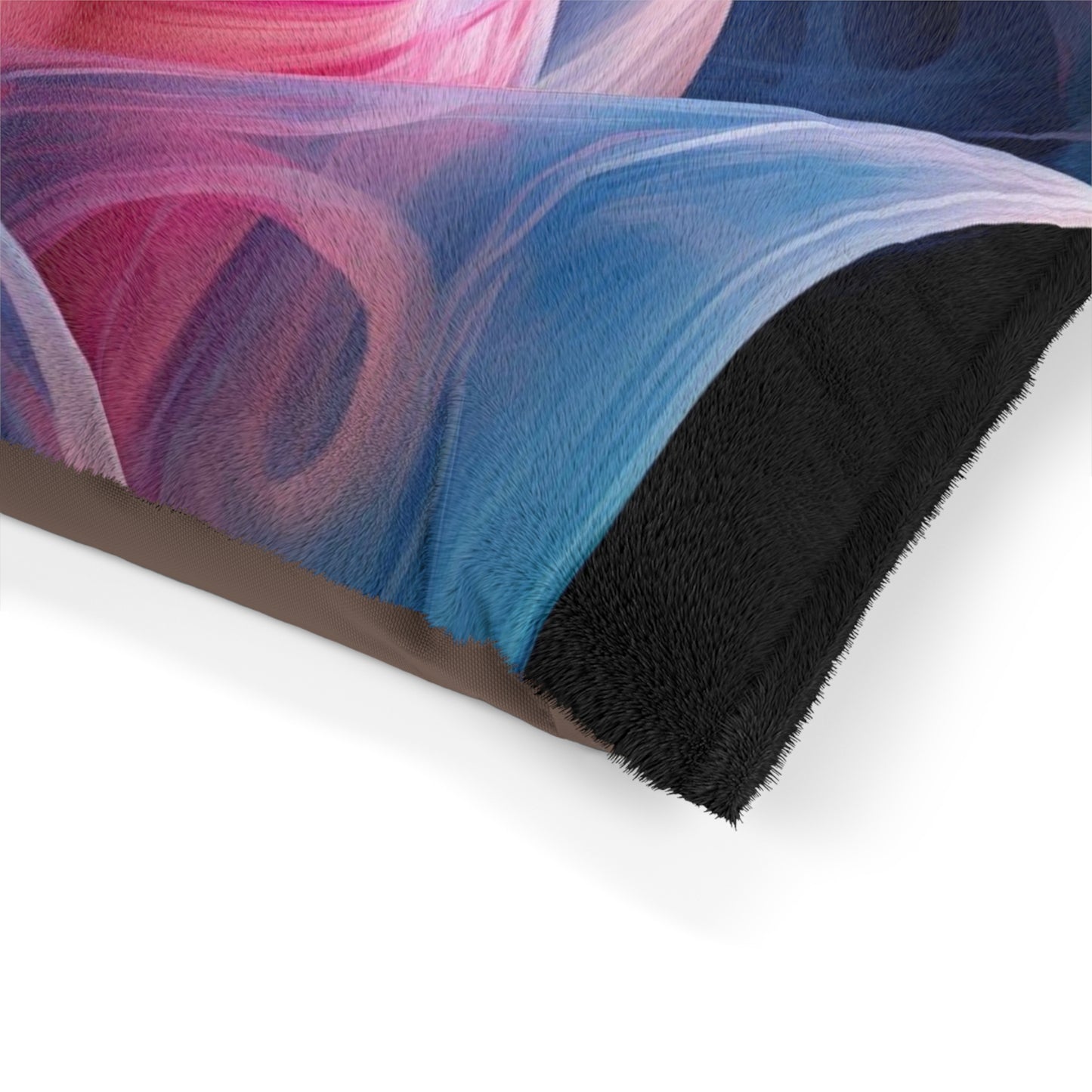 Pet Bed Pink & Blue Tulip Rose 3