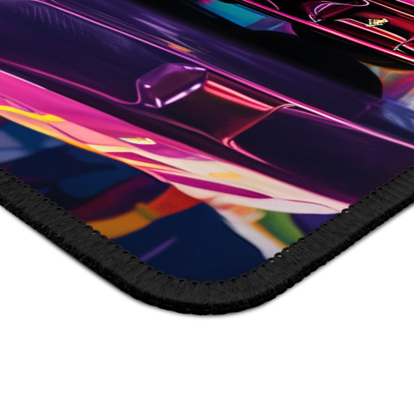 Gaming Mouse Pad  Pink Macro Ferrari 2