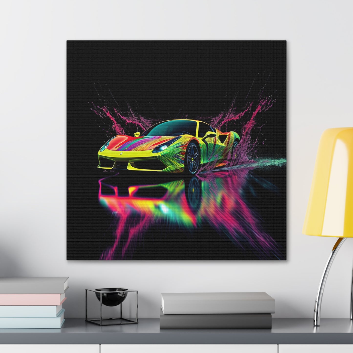 Canvas Gallery Wraps Ferrari Fusion Water 2