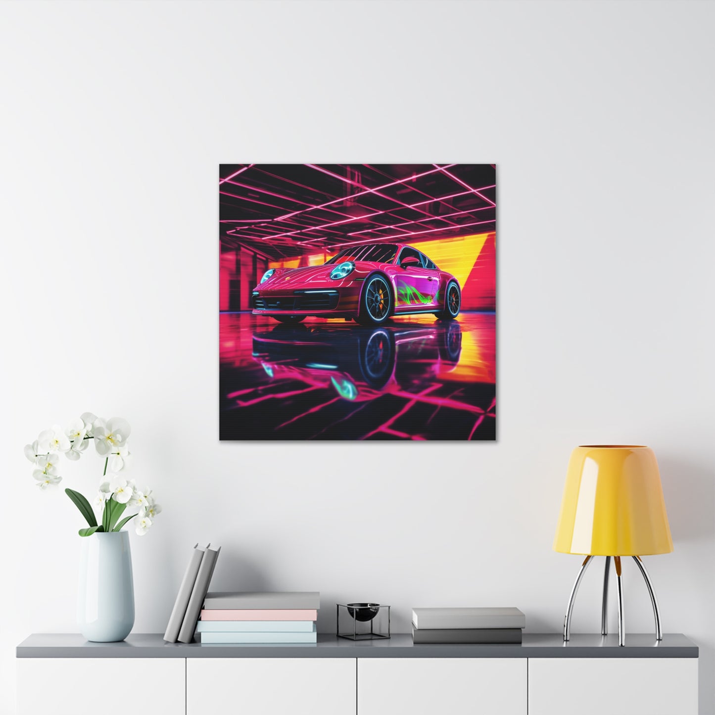 Canvas Gallery Wraps Macro Porsche 3