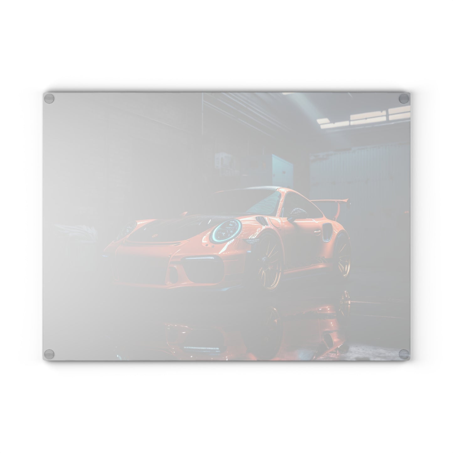 Glass Cutting Board Porsche Color 1