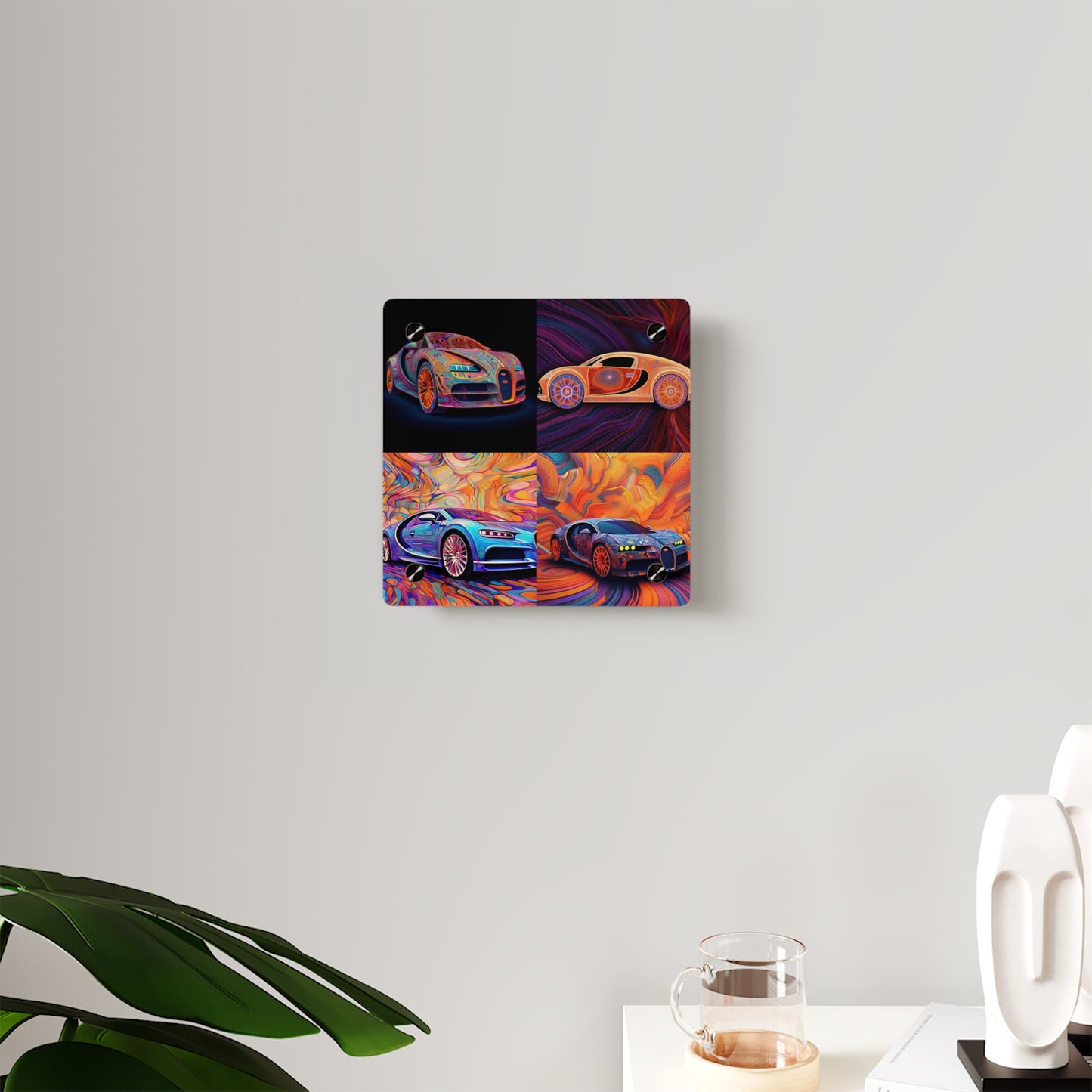 Acrylic Wall Art Panels Bugatti Abstract Concept 5