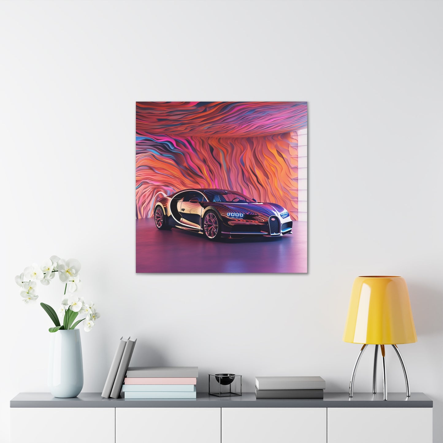 Canvas Gallery Wraps Bugatti Abstract Flair 4