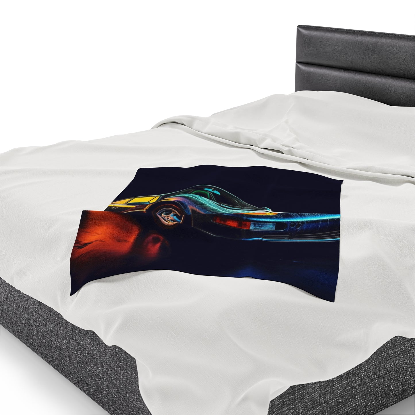 Velveteen Plush Blanket Porsche 933 3