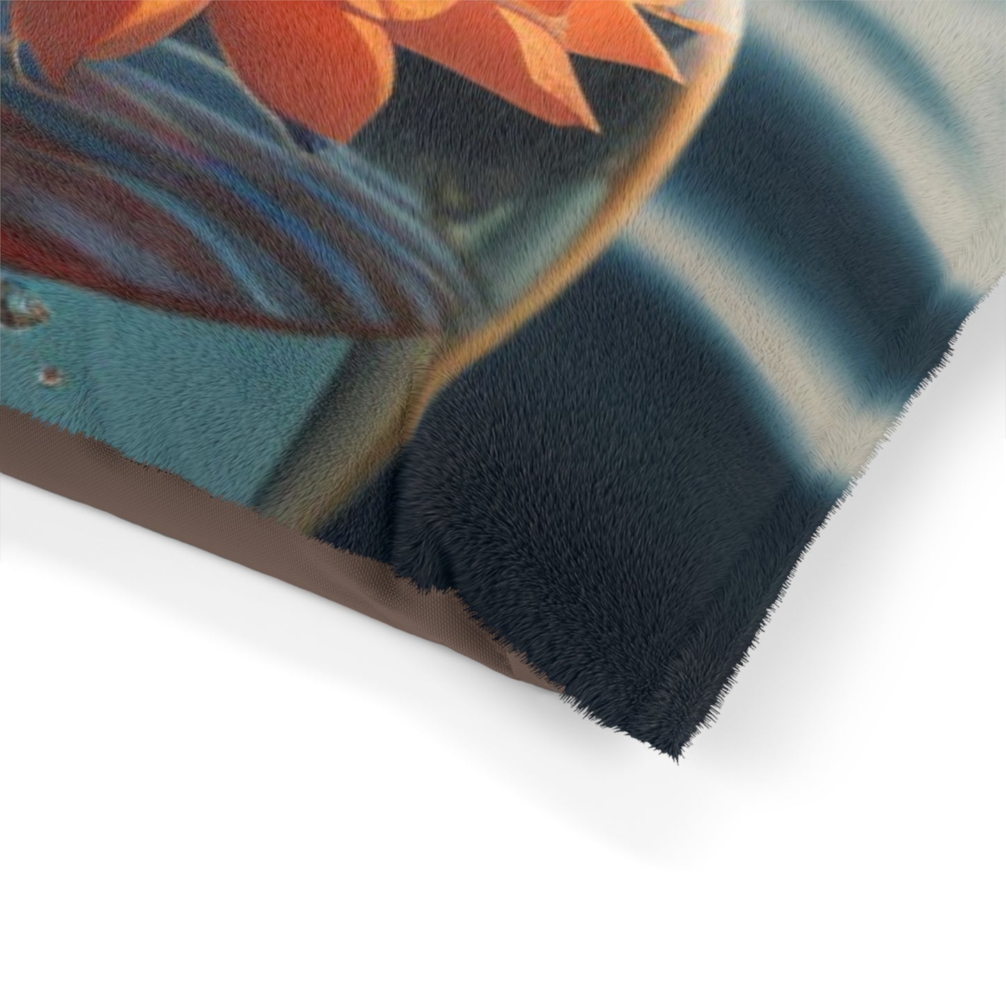 Pet Bed Dahlia Orange 2