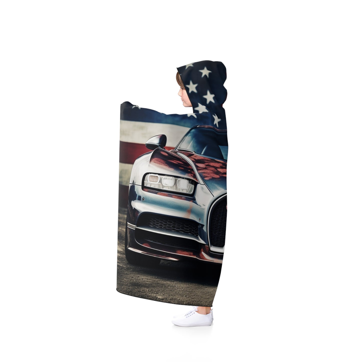 Hooded Blanket Bugatti Flag 3