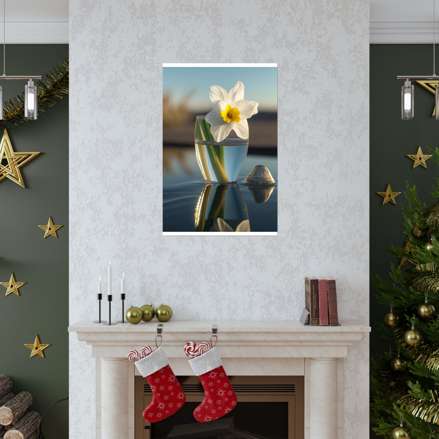 Premium Matte Vertical Posters Daffodil 4