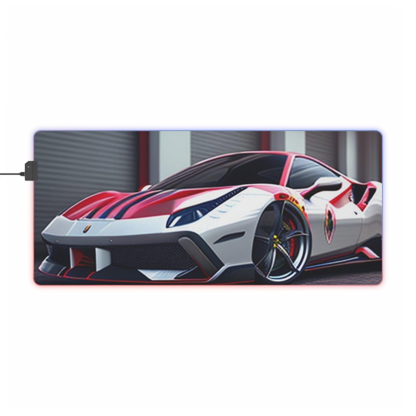 LED Gaming Mouse Pad Ferrari Hyper 3