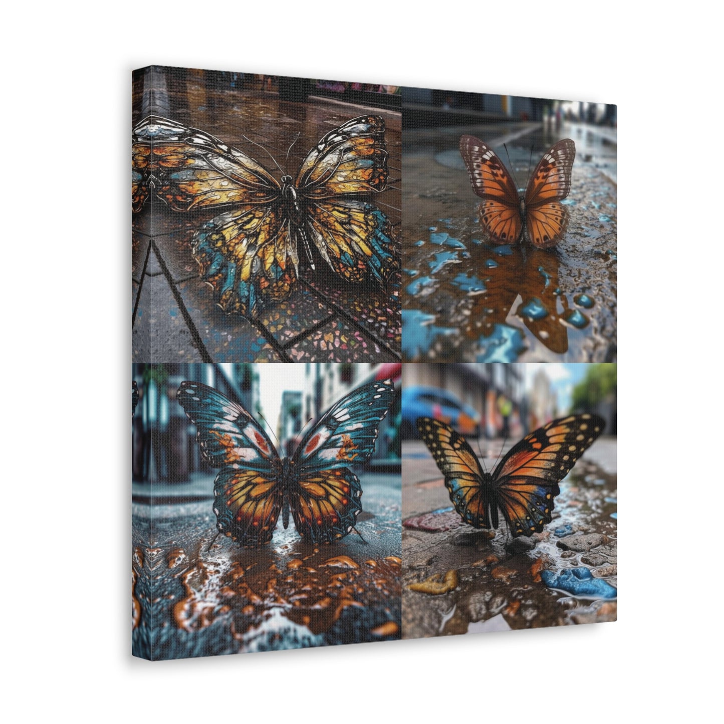 Canvas Gallery Wraps Water Butterfly Street 5