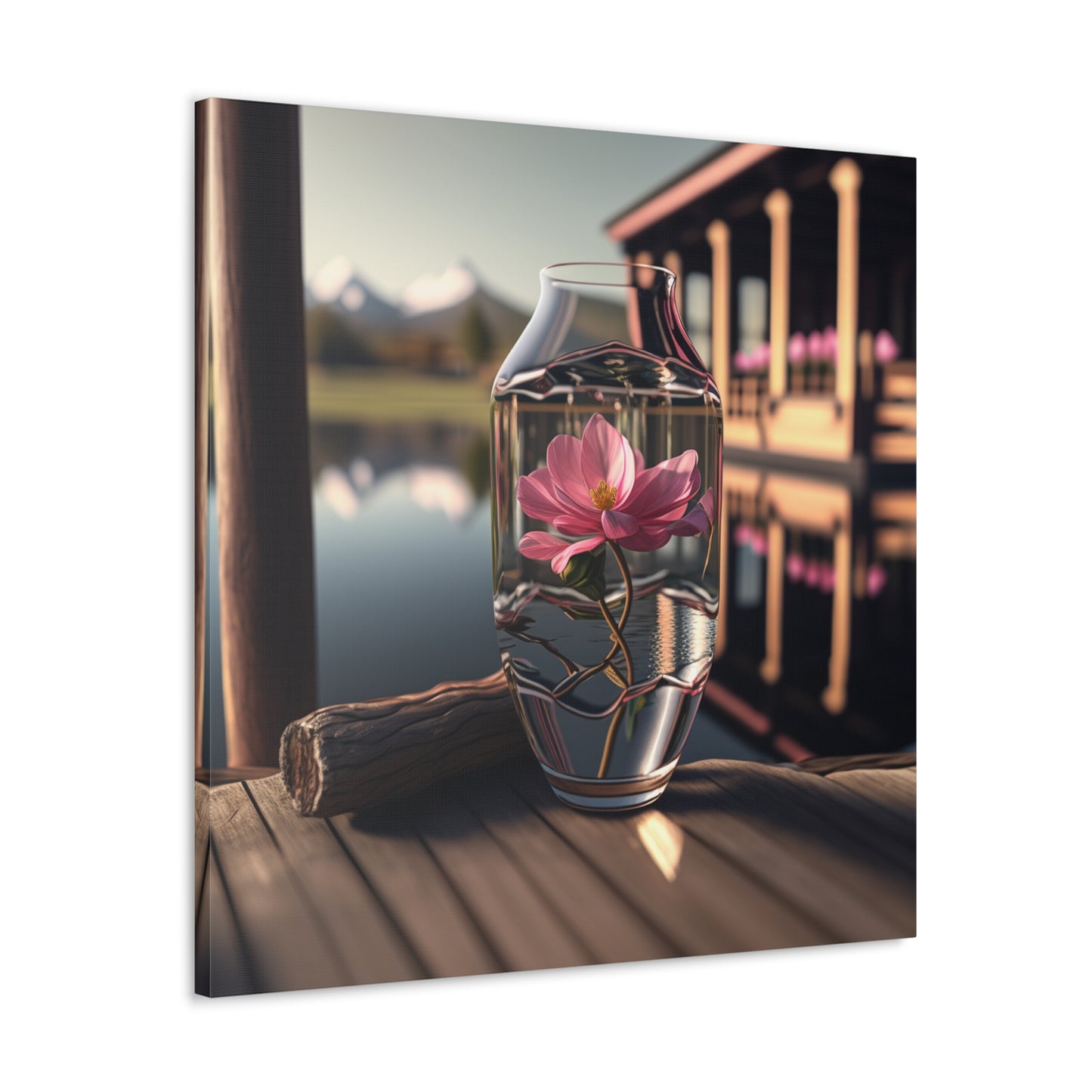 Canvas Gallery Wraps Pink Magnolia 1