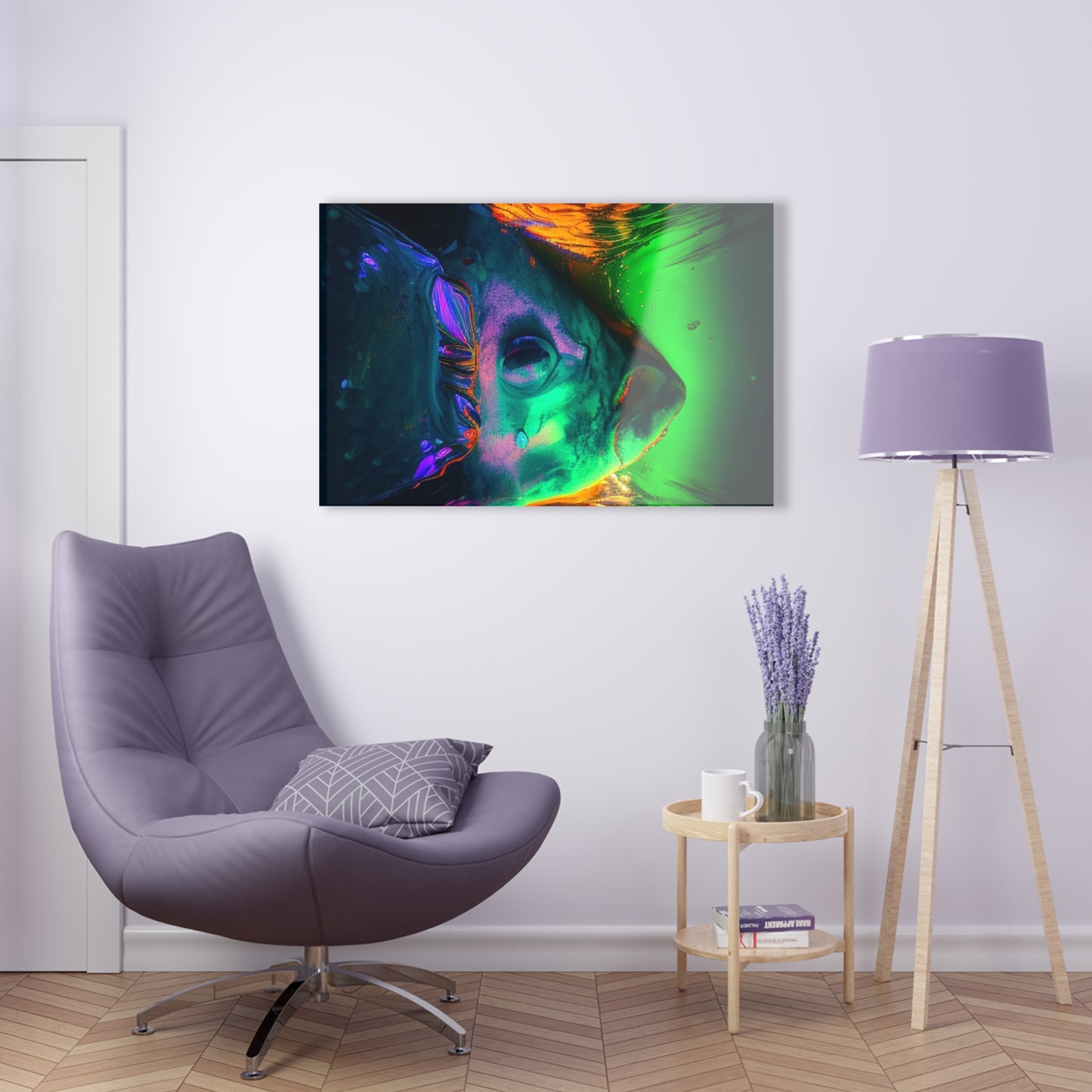 Acrylic Prints Florescent Glow 1