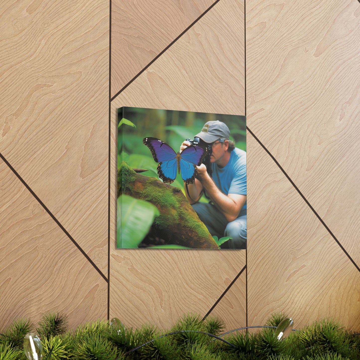 Canvas Gallery Wraps Jungle Butterfly 4