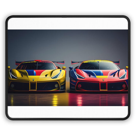 Gaming Mouse Pad  Ferrari Red Blue 1