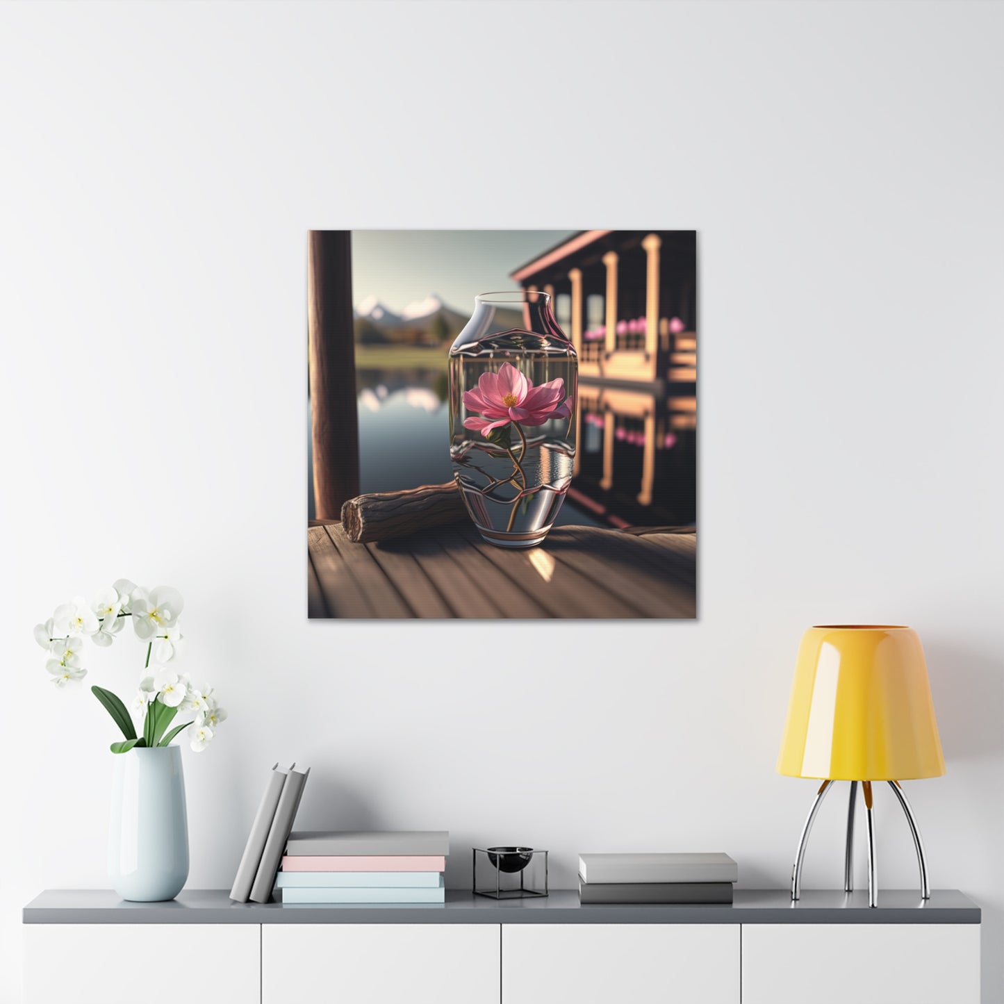 Canvas Gallery Wraps Pink Magnolia 1
