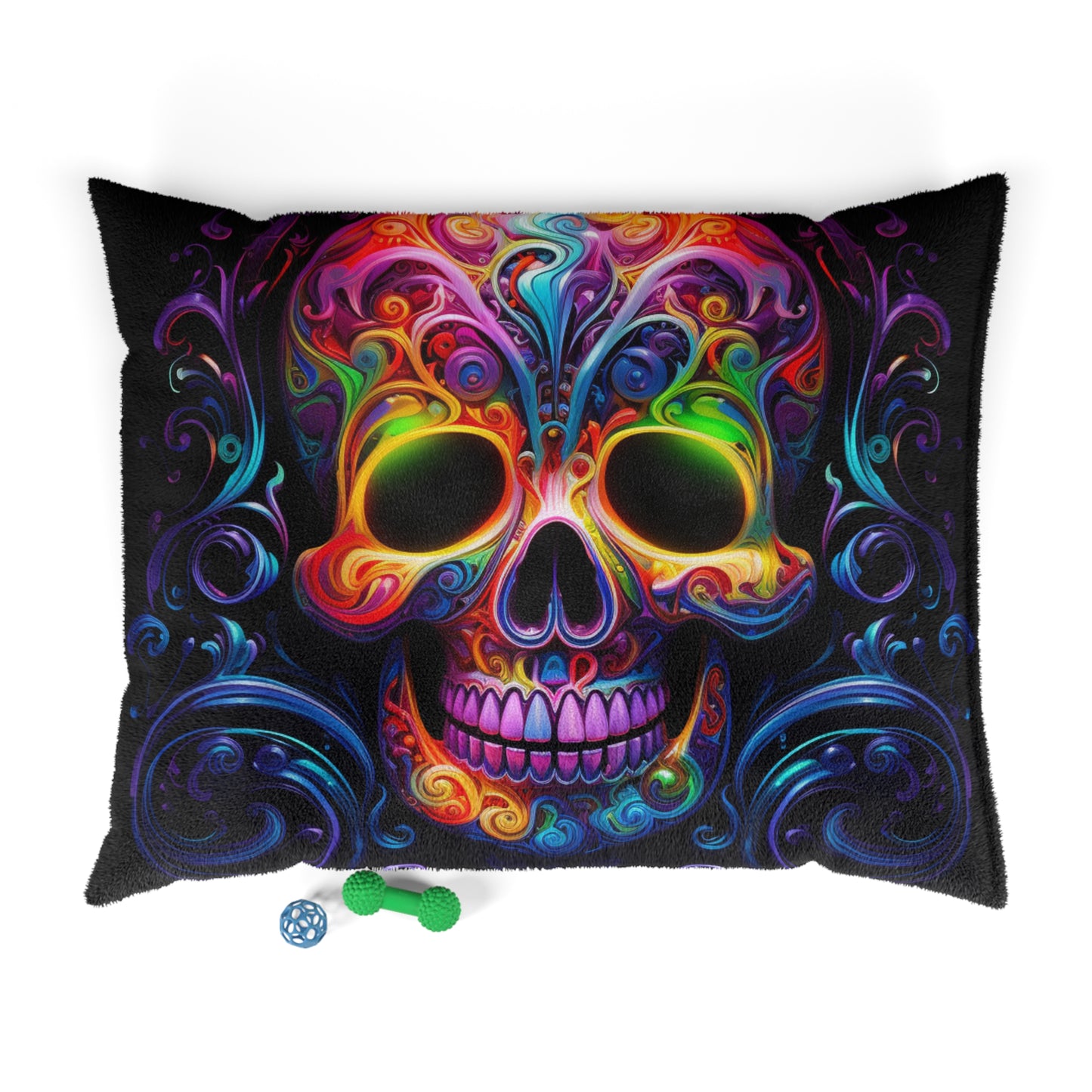 Pet Bed Macro Skull Color 2