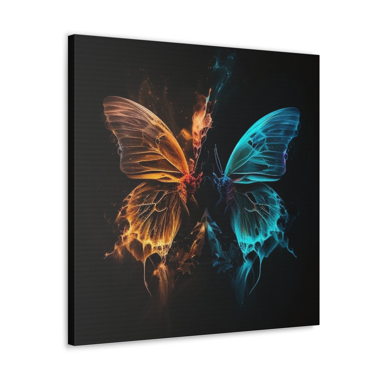 Canvas Gallery Wraps Neon Glo Butterfly 4