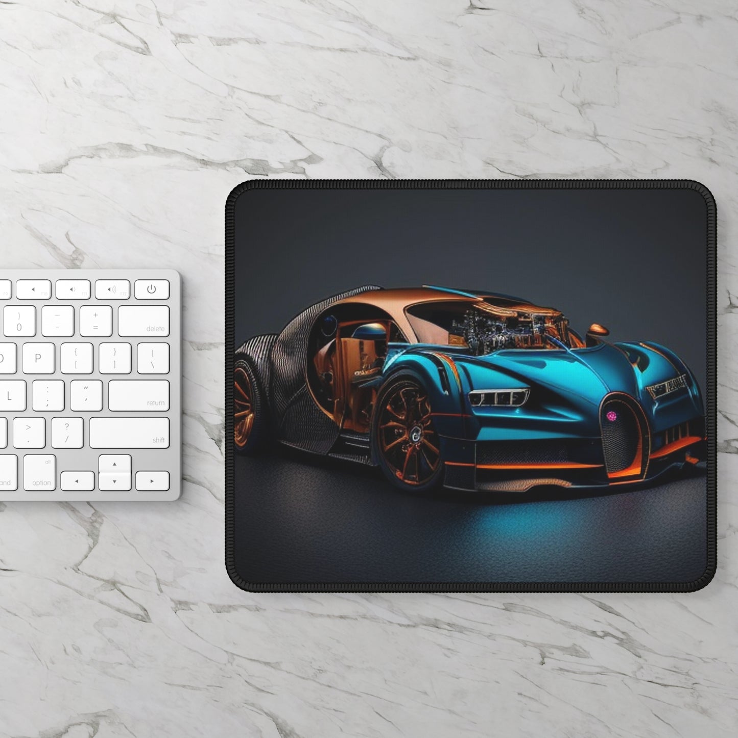 Gaming Mouse Pad  Bugatti Blue 4