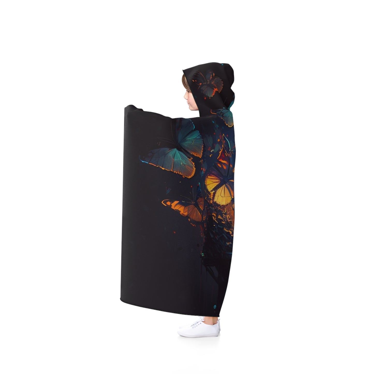 Hooded Blanket Street Light Butterfly 1