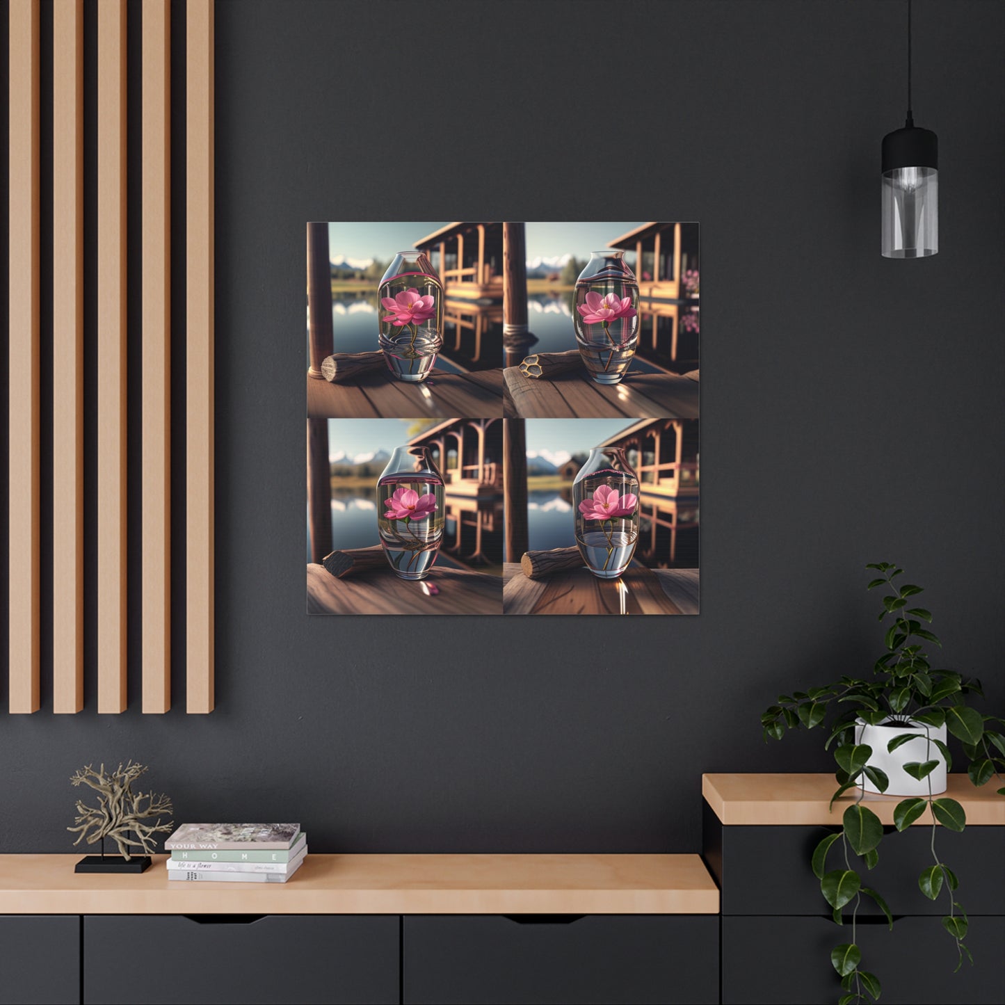 Canvas Gallery Wraps Pink Magnolia 5