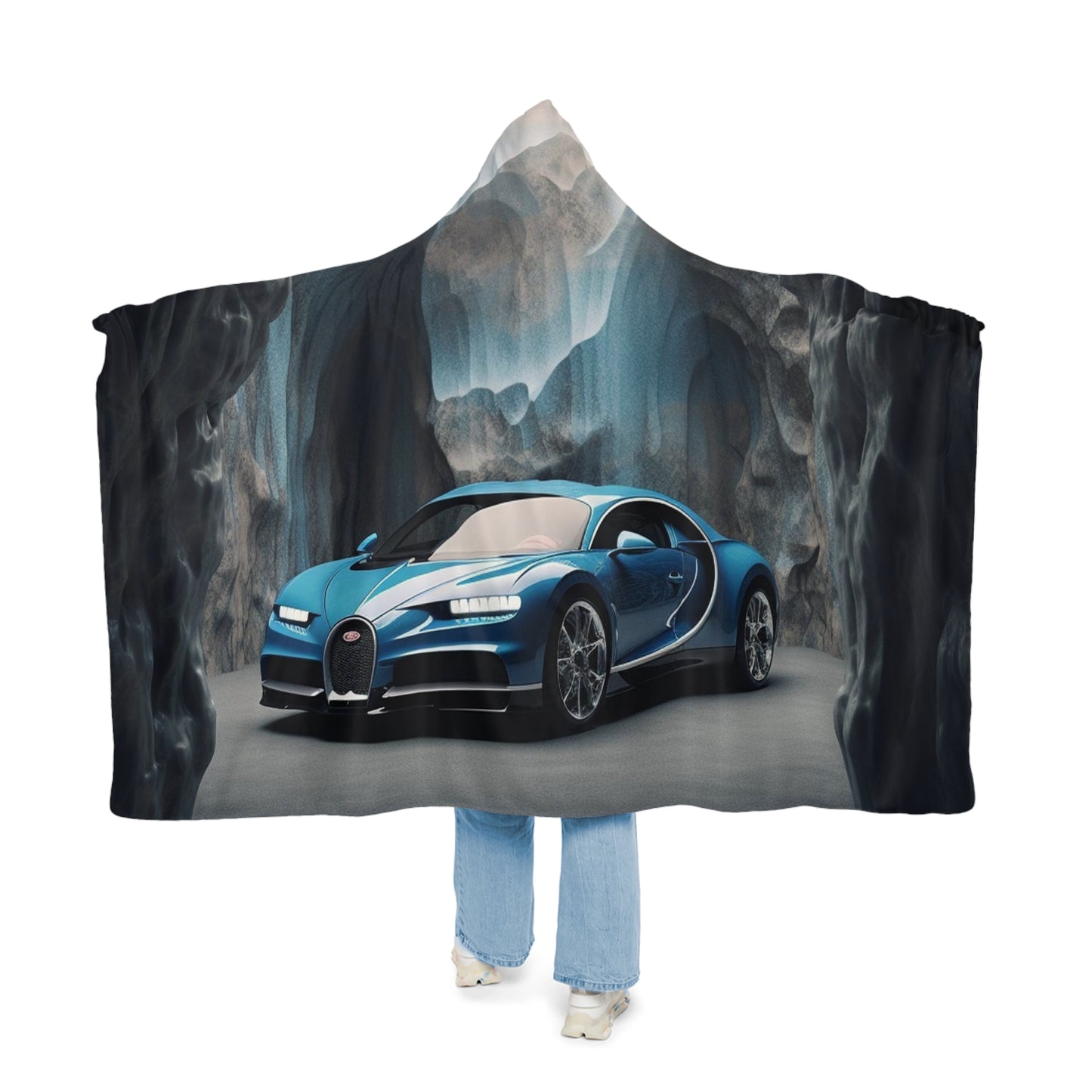 Snuggle Hooded Blanket Bugatti Real Look 2