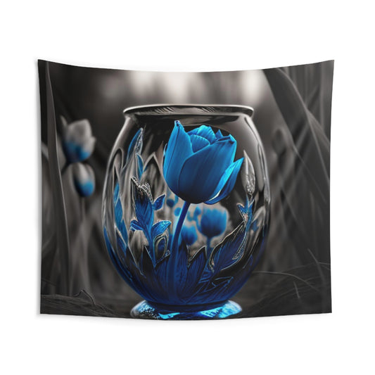 Indoor Wall Tapestries Tulip Blue 2