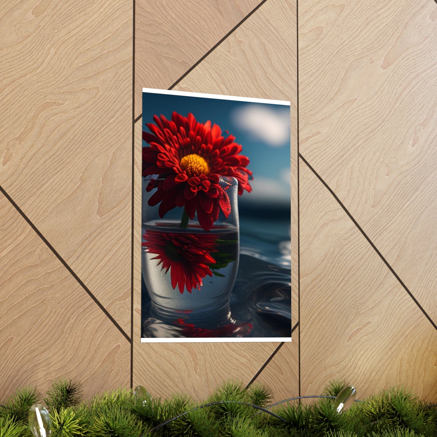 Premium Matte Vertical Posters Chrysanthemum 3