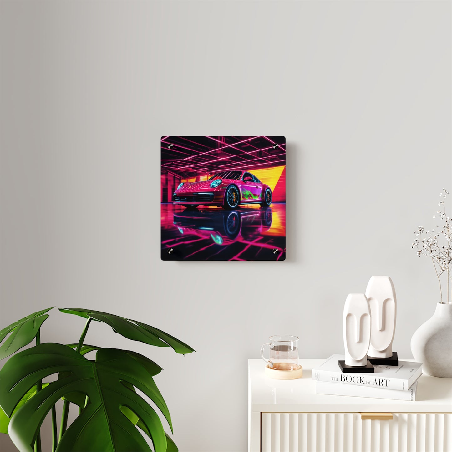 Acrylic Wall Art Panels Macro Porsche 3