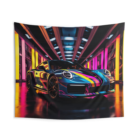 Indoor Wall Tapestries Macro Porsche 1