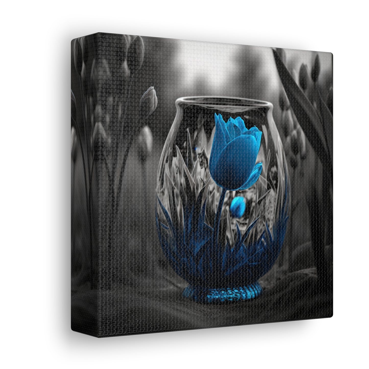 Canvas Gallery Wraps Tulip Blue 6