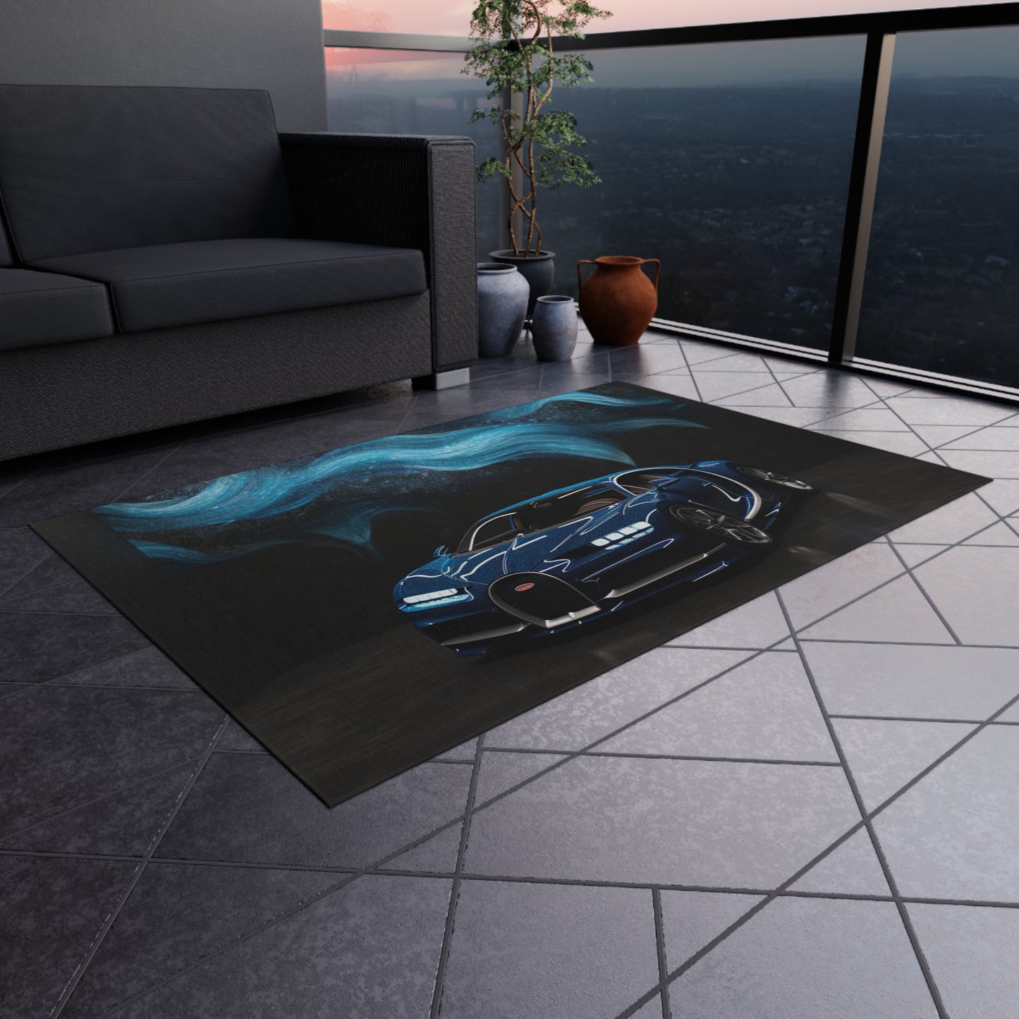 Outdoor Rug  Hyper Bugatti 3