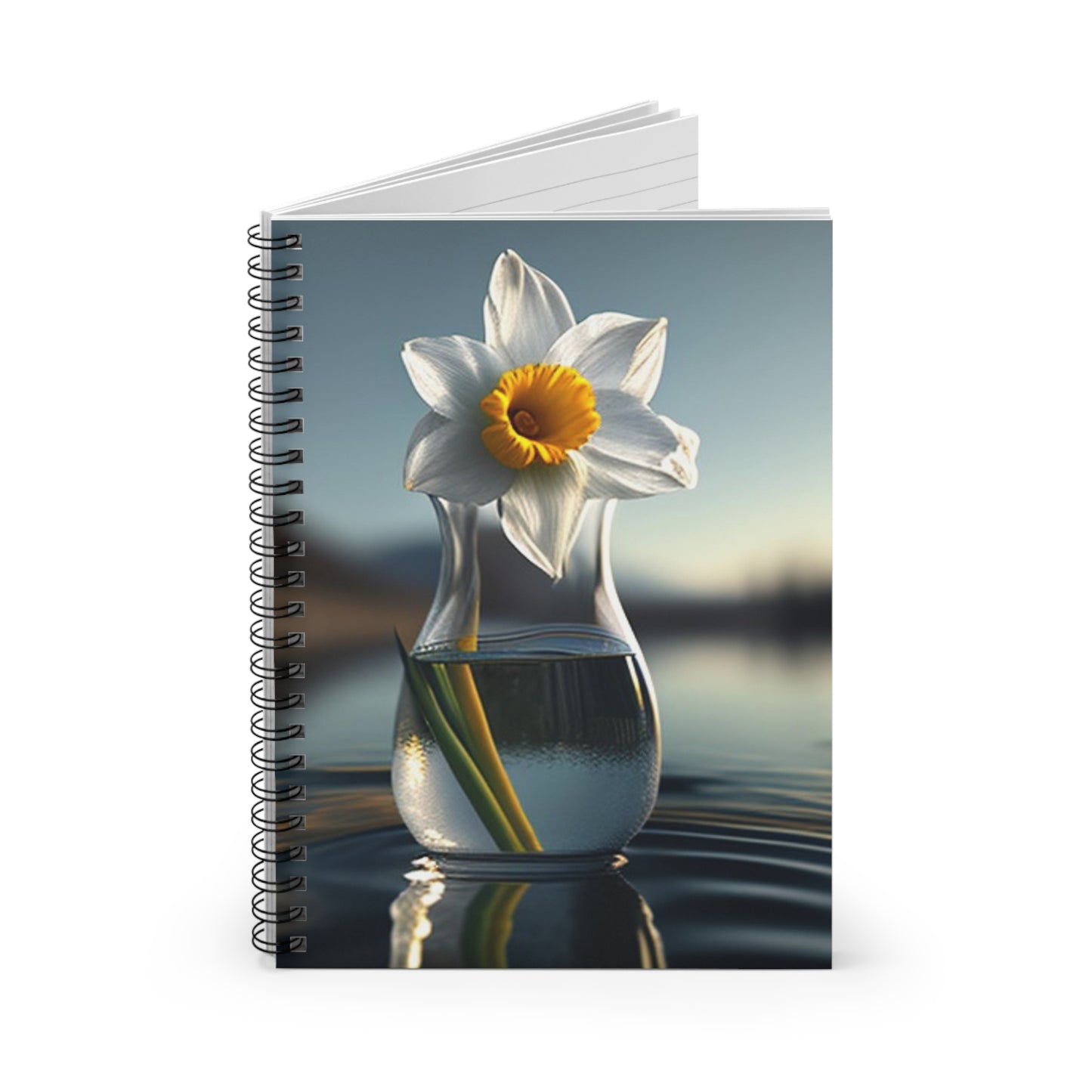 Spiral Notebook - Ruled Line Daffodil 3